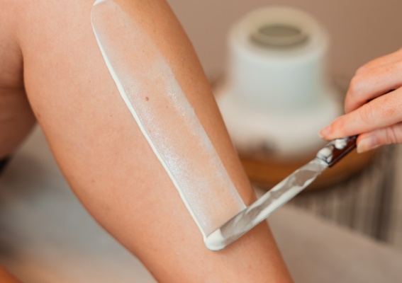 Epilation cire avec bande